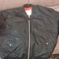 کاپشن اورجینال خلبانی رنگ مشکی قث