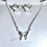 انگشتر گوشوار نقره اصل پیرسینگ گوش ایرکاف آلمان