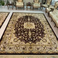 قالیچه ابریشم ماشینی بلژیکی