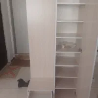 جاکفشی چوبی  کاملا نو  استفاده نشده|جاکفشی، کمد، دراور|ساوه, |دیوار