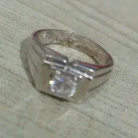 انگشتر نقره ای نگین دار|بدلیجات|بروجرد, |دیوار