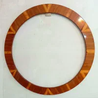 قاب آینه چوبی طرح دار