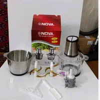 خردکن دو کاسه نوا 3500وات 3.5لیتر مجهز به2تیغه 6پر|خردکن، آسیاب، غذاساز|مشهد, جلالیه|دیوار