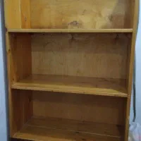 کتابخانه به همراه ویترین دوطبقه و کشو|کتابخانه، شلف، قفسههای دیواری|اهواز, زندوکیلی|دیوار