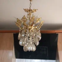 لوستر برنج اشپزخانه. سالم