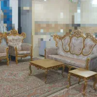 مبل سلطنتی بامیزوعسلی|مبلمان خانگی و میز عسلی|الیگودرز, |دیوار