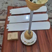 پنکه سقفی قدیمیSMC  در حد نو|پنکه و تصفیه‌کنندهٔ هوا|برازجان, |دیوار