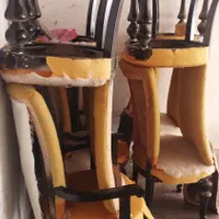 دو عدد دسته دار 6 عدد بدون دسته چوب راش