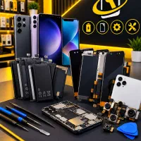 تعمیرات موبایل و فروش قطعات اصلی