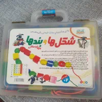 بازی شکل ها و بندها|اسباب‌بازی بچه|اصفهان, لاله|دیوار