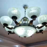 لوستر ۸ شاخه لوکس آنتیک
