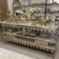 میز تلویزیون برنز 160سه طبقه هایگلس ترک(برنز برتر)|میز تلویزیون|کرمانشاه, |دیوار