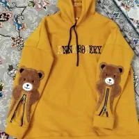 هودی خردلی شیک ونوفری سایز|لباس|زاهدان, |دیوار