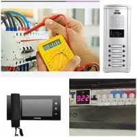 برق کار رفع اتصالی. تخصصی.نصب تعمیر آیفون تصویری|خدمات پیشه و مهارت|رشت, رشتیان|دیوار