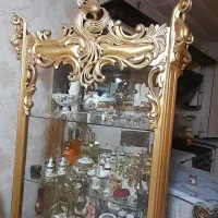 بوفه سلطنتی طلایی رنگ|بوفه، ویترین، کنسول|شیراز, دارالرحمه|دیوار