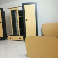 سرویس تخت و کمد نوجوان|تخت و سرویس خواب|یزد, |دیوار