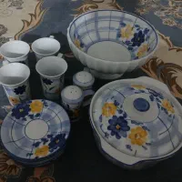 ظروف گل پنبه قدیمی