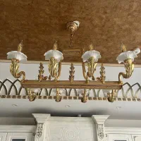 لوستر جنس برنج درجه یک|لوستر و چراغ آویز|مشهد, فرهنگ|دیوار