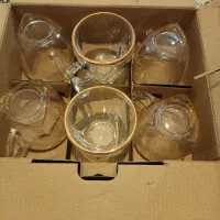 استکان و لیوان لب طلایی|ظروف سرو و پذیرایی|نورآباد ممسنی, |دیوار