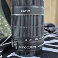 لنز ۲۵۰ ۵۵ کنون