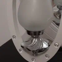 آینه شمعدون سفید|آینه|همدان, |دیوار