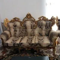 مبل سلطنتی7نفره درحد نو|مبلمان خانگی و میز عسلی|مشگین شهر, |دیوار