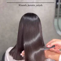 مد کراتین موی طبیعی ،دکلره شده سوخته(حجم وقدمتوسط)