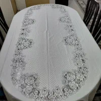 رومیزی تور مناسب میز ۶ نفره