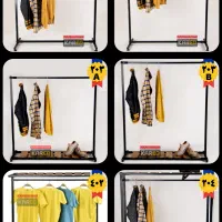 تولیدی رگال لباس/آویز رخت دکور قفسه شال/مشاهده50کد|بندرخت و رختآویز|اصفهان, شاهد|دیوار