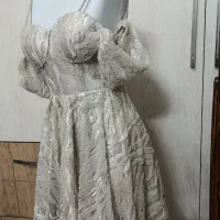 پیراهن مجلسی کوتاه مزونی