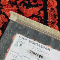 دو عدد فرش قرمز محتشم ۱۰۰۰شانه تراکم۳۲۰۰ در حد نو|فرش|خرم‌آباد, |دیوار