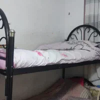 فروش تخت دو طبقه فلزی سالم