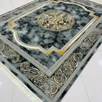 قالی فرش هلن دودی عقیق کاشان