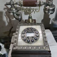 تلفن رومیزی سلطنتی چوبی|تلفن رومیزی|ارومیه, |دیوار