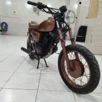 موتور کاستوم یاماها آرس125|موتورسیکلت|قزوین, |دیوار