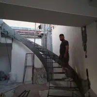 پله. پله گرد . پله دوبلکس. پله ورق خور.نرده استیل