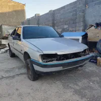 پژو 405 نقره ای مدل 89 دوگانه کارخانه