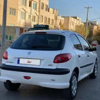 پژو 206 تیپ دو سفید تمام IKCO|خودرو سواری و وانت|مشهد, چهارچشمه|دیوار