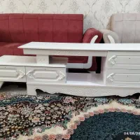میز تلوریون دو تیکه کشویی|میز تلویزیون|مشهد, عسگریه|دیوار
