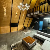 اجاره کلبه سوئیسی دوخواب(استخردار)|اجارهٔ کوتاهمدت ویلا و باغ|بندر انزلی, بشمن|دیوار