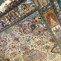 فروش فرش دستباف* آنتیک *کلکسیونی 9متری اصلی