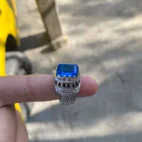 انگشتر توپاز رکاب کار دست استاد ملکی|جواهرات|چناران, |دیوار