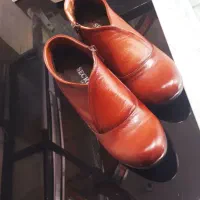 نیم بوت چرم|کیف، کفش، کمربند|کرمانشاه, |دیوار