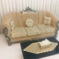 مبلمان ۷ نفره|مبلمان خانگی و میز عسلی|مشهد, دانشجو|دیوار