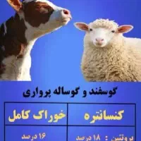 خوراک کامل دام /کنستانتره گاو، گوسفند، بز/ استارتر|لوازم جانبی حیوانات|تهران, صادقیه|دیوار