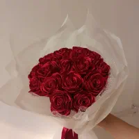 گل روبانی هدیه جاودان|گل مصنوعی|رامسر, |دیوار