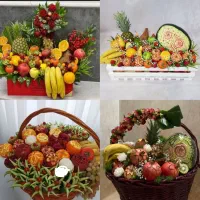 آموزش واجرابادکنک آرایی میوه آرایی خنچه پول حنا