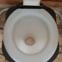 توالت فرنگی تاشو خالجوش جدا شده
