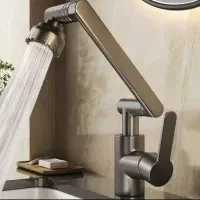 شیر تلسکوپی سینک چرخشی360 درجه