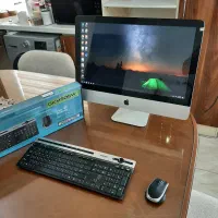 آی مک iMac مدل 22 اینچ 2012 با کیبورد و موس بی سیم